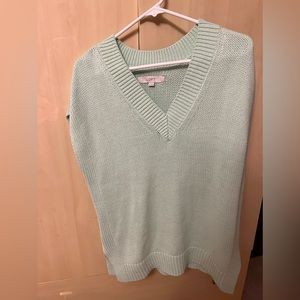 Loft new mint vest size m